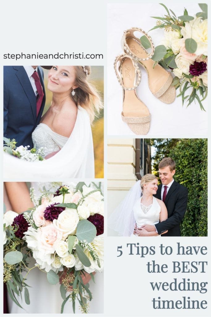 5 Tips to have the BEST wedding timeline