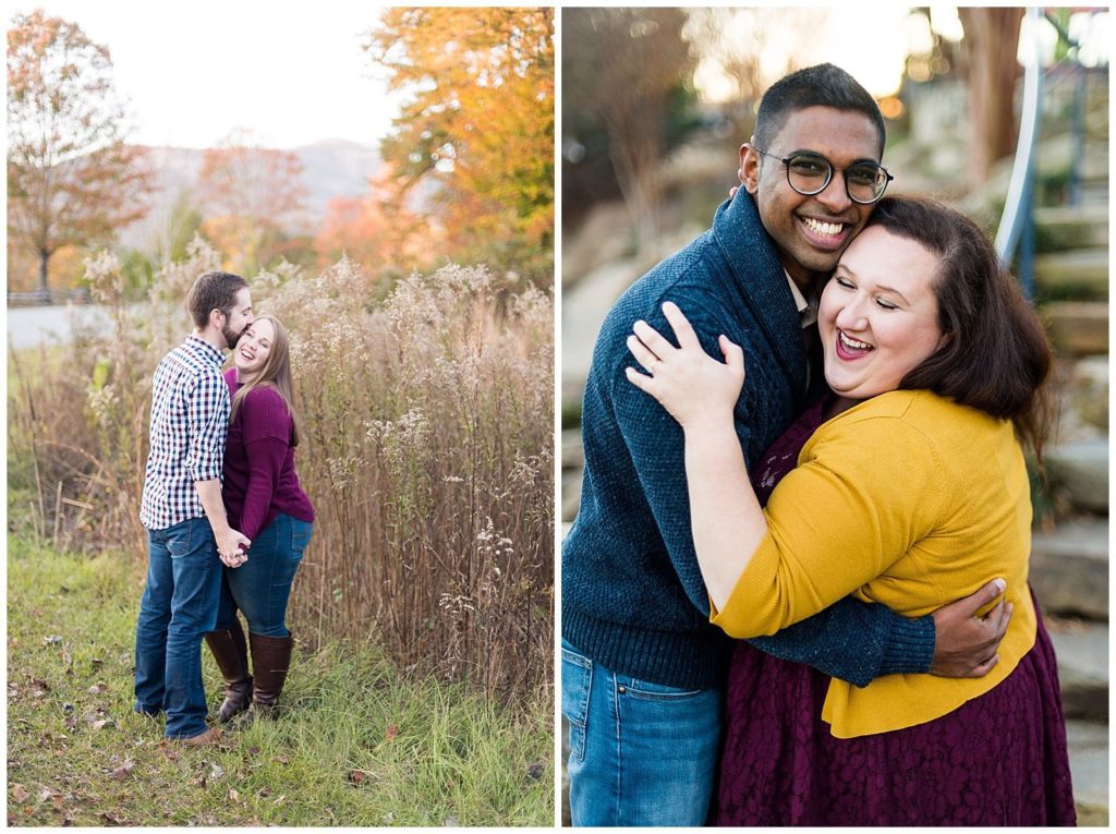 engagement photos in greenville, sc