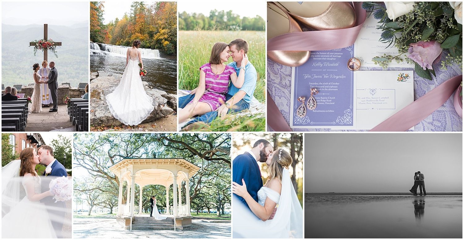 images from weddings & engagement sessions from stephanie & christi photography