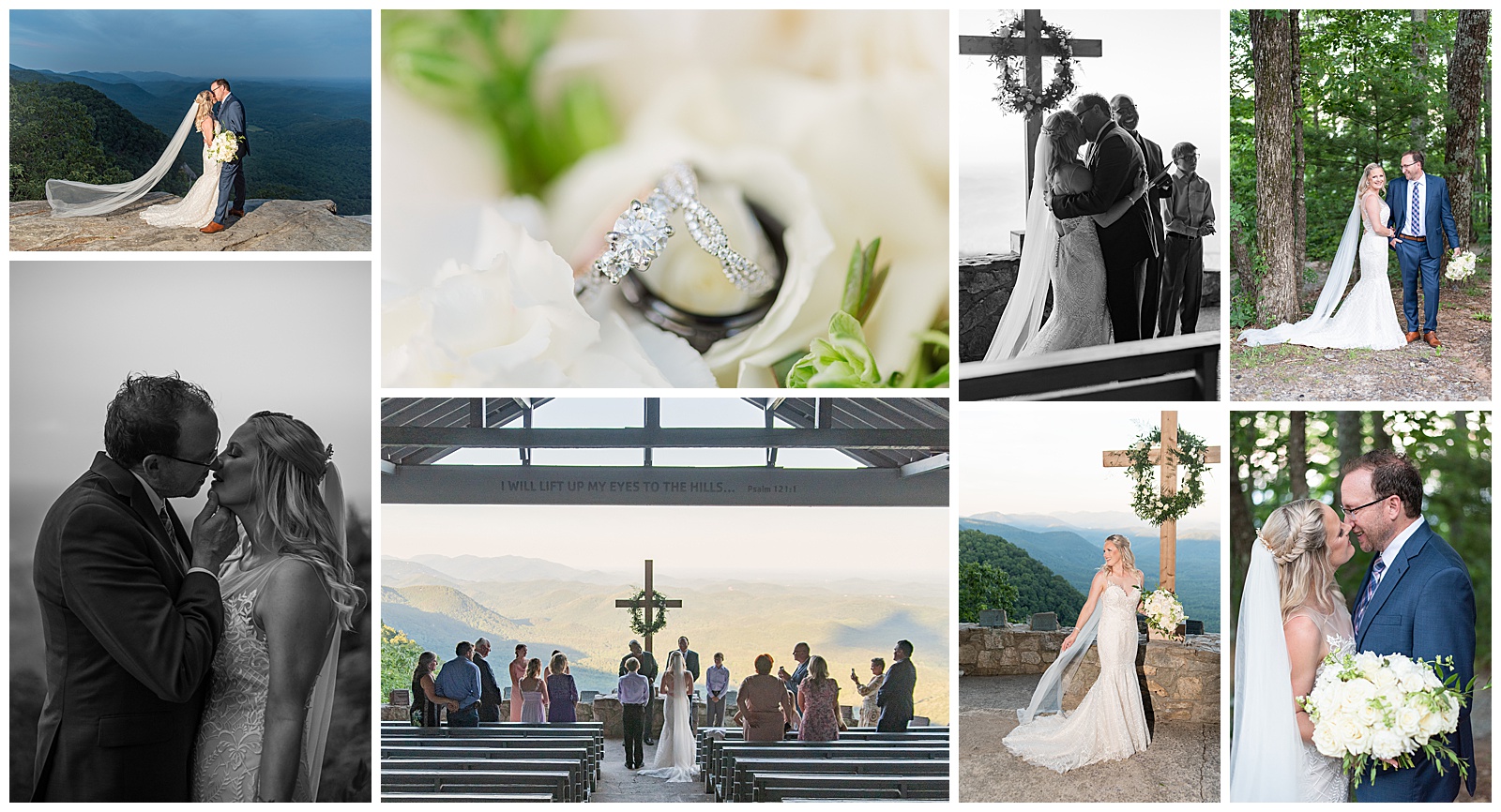 Pretty Place Wedding Collage
